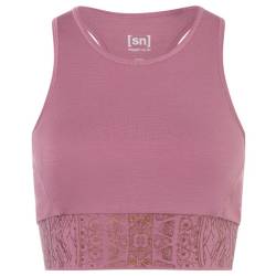 super.natural - Women's Arabesque LF Top - Sport-BH Gr 42 - XL rosa von Super.Natural