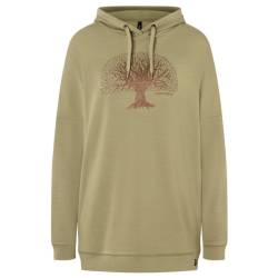 super.natural - Women's Feel Good Tok Hoodie - Hoodie Gr 42 - XL oliv/beige von Super.Natural