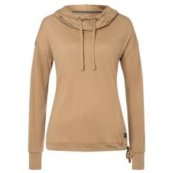 super.natural - Women's Funnel Hoody Gr 34 - XS beige von Super.Natural