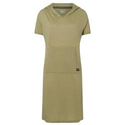 super.natural - Women's Hooded Dress - Kleid Gr 34 - XS oliv von Super.Natural