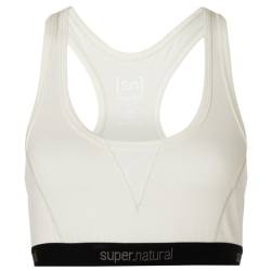 super.natural - Women's Tundra 220 Semplice Bra - Sport-BH Gr 38 - M weiß von Super.Natural