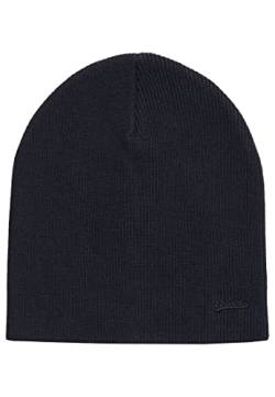 Knitted Logo Beanie HAT Baskenmütze, von Superdry