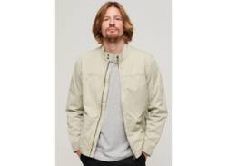 Outdoorjacke SUPERDRY "SD-CLASSIC HARRINGTON" Gr. L, london fog grey Herren Jacken Outdoorjacken von Superdry