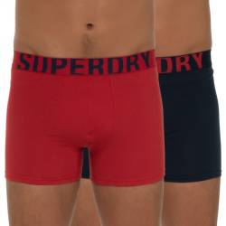 Superdry 2-er Set Boxer Briefs Rot & Schwarz von Superdry