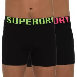 Superdry 2-er Set Boxer Briefs Schwarz von Superdry