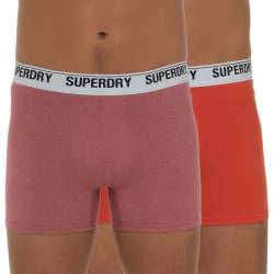 Superdry 2-er Set Sport Boxer Rot von Superdry