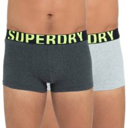 Superdry 2-er Set Trunks Grau von Superdry