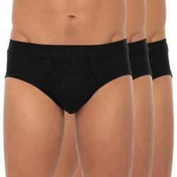 Superdry 3-er Set Slips Schwarz von Superdry