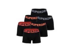 Superdry Boxershort 6er Pack Herren Baumwolle, mehrfarbig von Superdry