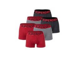 Superdry Boxershort 6er Pack Herren Baumwolle, mehrfarbig von Superdry