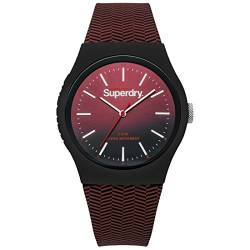 Superdry Damen Analog Quarz Uhr mit Silikon Armband SYG184RB von Superdry