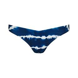 Superdry Damen Batik-Bikinihöschen Batikmuster Marineblau 44 von Superdry