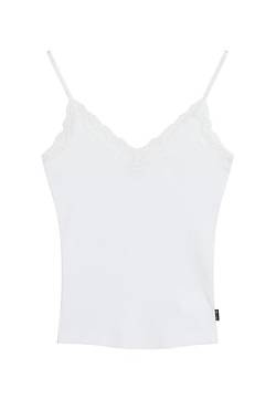 Superdry Damen Cami Top Hemd, Optic, Medium von Superdry