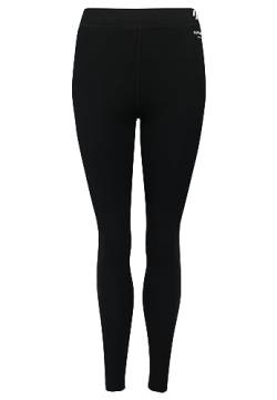 Superdry Damen Code Essential Legging Kapuzenpullover, schwarz, 36 von Superdry