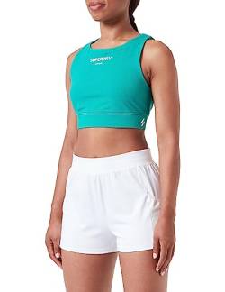 Superdry Damen Core Sport BH aus Bio-Baumwolle Beverly Grün 38 von Superdry