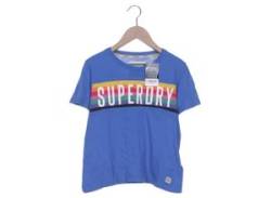 Superdry Damen T-Shirt, blau von Superdry