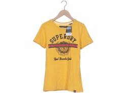 Superdry Damen T-Shirt, gelb von Superdry
