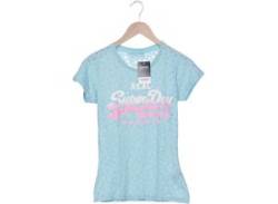 Superdry Damen T-Shirt, hellblau von Superdry