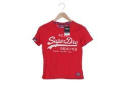 Superdry Damen T-Shirt, rot von Superdry