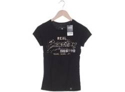 Superdry Damen T-Shirt, schwarz von Superdry