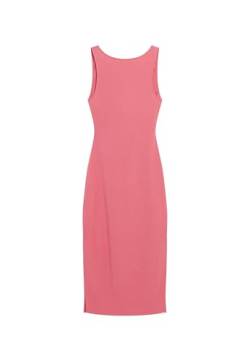 Superdry Damen Twist Back Midikleid Kleid, Rosa (Desert Rose Pink), 38 von Superdry