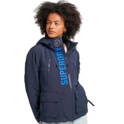 Superdry Damen ULTIMATE WINDCHEATER A2 – Windfamilie, Nordic Chrome Navy/Mazarine Blue, von Superdry