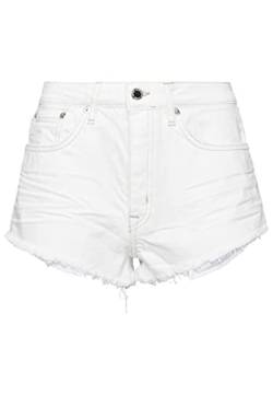 Superdry Damen Vintage HIGH Rise Short Boardshorts, Optic, 32W von Superdry