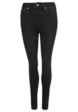 Superdry Damen Vintage High Rise Skinny Jeans Hose, Schwarz, 28W x 30L von Superdry