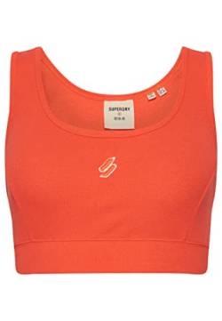 Superdry Damen Weste T-Shirt, Hyper Fire Coral, 40 von Superdry