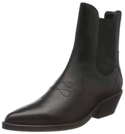 Superdry Damen Western Boot, Black, Medium EU von Superdry