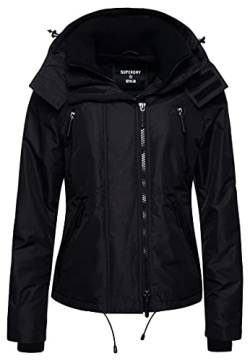 Superdry Damen Windcheater A2 – Windfamilie, Black, von Superdry