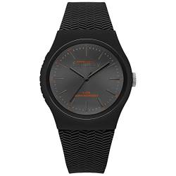 Superdry Herren Analog Quarz Uhr mit Silikon Armband SYG184EE von Superdry