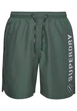 Superdry Herren Bañadores Badehose, Waldgrün, 48 von Superdry