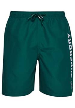 Superdry Herren Bañadores Badehose, grün, 50 von Superdry