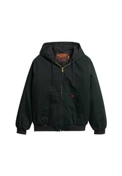 Superdry Herren Bomberjacke A1-Freizeitjacke, Jet-Set, Grün, M von Superdry