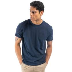 Superdry Herren Camiseta estampada Businesshemd, Eklipse Navy, L von Superdry