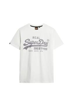 Superdry Herren Camiseta estampada Businesshemd, Naturfarben, M von Superdry