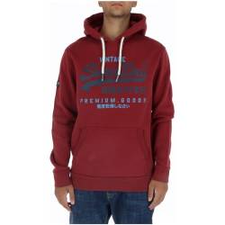 Superdry Herren Classic Vl Heritage Hoodie Sweatshirt, Neuer Port, Large von Superdry