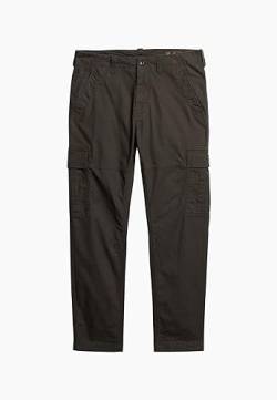 Superdry Herren Core Cargo Pant Hose, Washed Black, 30W x 32L von Superdry