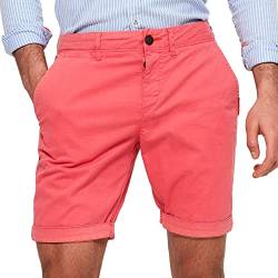 Superdry Herren International Chino Shorts, Maldive Pink, 30 von Superdry