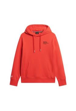 Superdry Herren Locker geschnittenes Luxury Sport Hoodie Abendrot XXL von Superdry