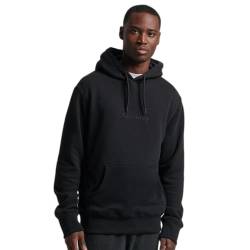 Superdry Herren Logo Heritage Hoodie Schwarz S von Superdry