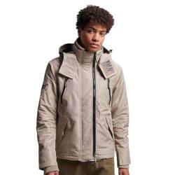 Superdry Herren Mountain Windcheater Jacke, Winter Twig Beige, Large von Superdry