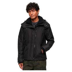 Superdry Herren Mountain Windcheater Jacke, schwarz, M von Superdry