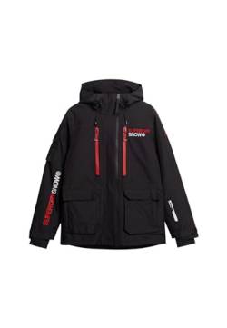 Superdry Herren Ski Ultimate Rescue Jacket Jacke, schwarz, Large von Superdry