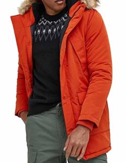 Superdry Herren Vintage Everest Parka A4-gepolstert, Kürbis, püriert, XL von Superdry