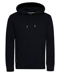 Superdry Herren Vintage Logo EMB Hood Kapuzenpullover, Eklipse Navy, Small von Superdry