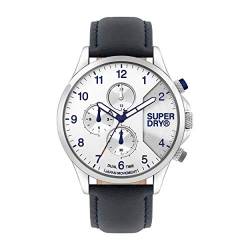 Superdry Hoxton SYG282UW Herren-Armbanduhr, analog, graues Zifferblatt von Superdry