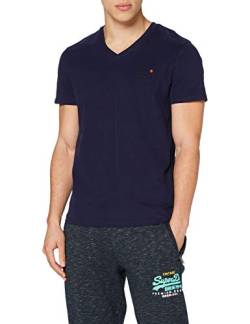 Superdry Mens OL CLASSIC VEE TEE NS T-Shirt, Rich Navy, S von Superdry