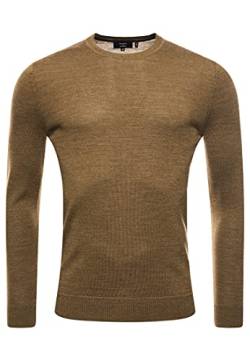 Superdry Mens Studios Merino Crew, Thyme Marl, XX-Large von Superdry